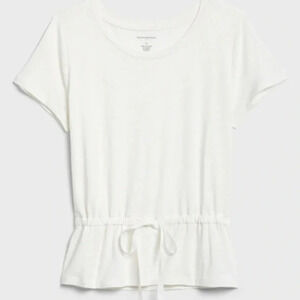 Banana Republic drawstring tee